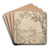 Trees and a Distant Castle by Joseph Farington Art Drink Coaster set