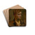 Fair-Headed Boy with Red Point in the Background by Ladislav Mednynszky Drink Coasters - set of 4