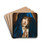 The Madonna at Prayer by Workshop of Giovanni Battista Salvi Drink Coasters - set of 4
