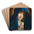 The Madonna at Prayer by Workshop of Giovanni Battista Salvi Art Drink Coaster set