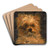 Tte du chien 'Bob' by douard Manet Art Drink Coaster set