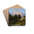 Sommerliche Gebirgslandschaft by Carl Millner Drink Coasters - set of 4
