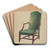Chair by American 20th Century Art Drink Coaster set