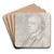 The Reverend Anthony Stephen Mathew by John Flaxman Art Drink Coaster set