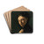 Portrait of a Spanish woman by Pericles Pantazis Drink Coasters - set of 4