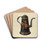 Toleware Coffee Pot by Charles Henning Drink Coasters - set of 4