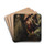 The Madonna and Child with Saints by Francesco Menzocchi Drink Coasters - set of 4
