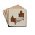 Bed by Dana Bartlett Drink Coasters - set of 4