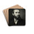Portrait of Maksymilian Gierymski by Henryk Pitkowski Drink Coasters - set of 4