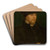 Portrait of a Man by Hans Holbein The Younger Art Drink Coaster set