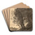 Figure assise dans un paysage arbor by Jean-Baptiste-Camille Corot Art Drink Coaster set Figure assise dans un paysage arbor by Jean-Baptiste-Camille Corot Art Drink Coaster set