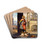 Saint Alexius by Jos Jurez Drink Coasters - set of 4