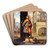 Saint Alexius by Jos Jurez Art Drink Coaster set