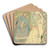 Tom Thumb with the king and queen by Leonard Leslie Brooke Art Drink Coaster set Tom Thumb with the king and queen by Leonard Leslie Brooke Art Drink Coaster set