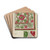 Pepperberry Quilt by Ralph Atkinson Drink Coasters - set of 4