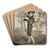 Mlle. Victorine in the Costume of an 'Espada' by douard Manet Art Drink Coaster set