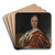 Ulrika Eleonora the Younger, 1688-1741, Queen of Sweden by David von Krafft Art Drink Coaster set