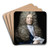 Portrait of Pieter van de Poel by Arnold Boonen Art Drink Coaster set