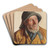 Portrt af en fisker by Michael Ancher Art Drink Coaster set