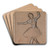 Dancer on Stage and in Motion by Edgar Degas Art Drink Coaster set Dancer on Stage and in Motion by Edgar Degas Art Drink Coaster set