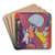 Figurengruppe by Adolf Hlzel Art Drink Coaster set