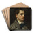 Portrait of Antonio Proust by douard Manet Art Drink Coaster set Portrait of Antonio Proust by douard Manet Art Drink Coaster set
