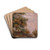Landscape with Trees and a Figure by Thomas Churchyard Drink Coasters - set of 4