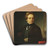 Henry Inman by Jacob Hart Lazarus Art Drink Coaster set