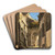Les ruines du Colise animes de personnages by Franois-Marius Granet Art Drink Coaster set