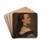 Portrait of a Young Lady by Aleksander Kotsis Drink Coasters - set of 4