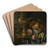 Banquet Still Life with NautilusCup by Abraham van Beyeren Art Drink Coaster set Banquet Still Life with NautilusCup by Abraham van Beyeren Art Drink Coaster set