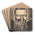 Hoofd van Christus met aureool by Lodewijk Schelfhout Art Drink Coaster set Hoofd van Christus met aureool by Lodewijk Schelfhout Art Drink Coaster set