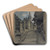 Rue de l'Abreuvoir by Ferdinand Boberg Art Drink Coaster set Rue de l'Abreuvoir by Ferdinand Boberg Art Drink Coaster set