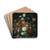 Still Life Of Flowers In A Vase On A Stone Ledge With A Corn Cob And A Snail by Jacob Rootius Drink Coasters - set of 4 Still Life Of Flowers In A Vase On A Stone Ledge With A Corn Cob And A Snail by Jacob Rootius Drink Coasters - set of 4