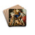 The Rape of Europa by Laurent de la Hyre Drink Coasters - set of 4