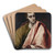 St. John by El Greco (Domenikos Theotokopoulos) Art Drink Coaster set