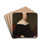 Portrait of a Lady in a Black Dress by Frederick Randolph Spencer Drink Coasters - set of 4