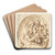 Isaac blesses Jacob by Alessandro Magnasco Art Drink Coaster set