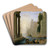 Embarkation of St Paula by Claude Lorrain Art Drink Coaster set Embarkation of St Paula by Claude Lorrain Art Drink Coaster set