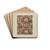 Historical Printed Textile by Joseph Lubrano Drink Coasters - set of 4 Historical Printed Textile by Joseph Lubrano Drink Coasters - set of 4