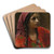 Gypsy by Konstantin Egorovich Makovsky Art Drink Coaster set