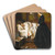 The Sleeping Soldier by Henry Nelson O'Neil Art Drink Coaster set
