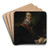Portrait of Ksawery Potocki by Franciszek Ksawery Lampi Art Drink Coaster set Portrait of Ksawery Potocki by Franciszek Ksawery Lampi Art Drink Coaster set