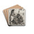 Juive d'Alger by Eugne Delacroix Drink Coasters - set of 4