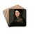 Portrait of a Lady in a Black Mantilla by Francisco de Goya Drink Coasters - set of 4
