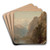 Mt. Washington by Samuel Colman Art Drink Coaster set