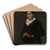 Portrait of Don Ramn Satu by Francisco de Goya Art Drink Coaster set