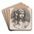 Cassandra, from Troilus and Cressida, Act II, Scene 4 by John Hamilton Mortimer Art Drink Coaster set