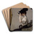 Preparing for the Matinee by Edmund Charles Tarbell Art Drink Coaster set