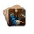 St Cecilia Playing the Organ by Onorio Marinari Drink Coasters - set of 4